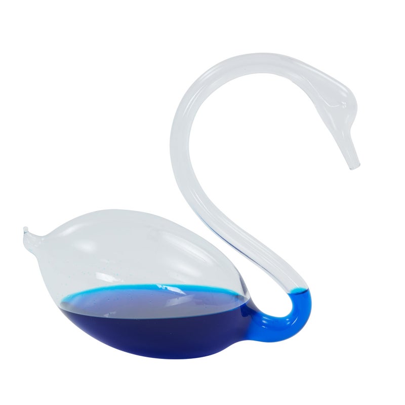JINGYUE Storm Glass Weather Predictor Swan-Shaped Design Barometer Weather Station 7 inch Swan Storm Glass Weather Predictor Gorgeous Gift for Family or Friends Present Home, Office Indoor and Outdoor DÃ©cor - Image 2