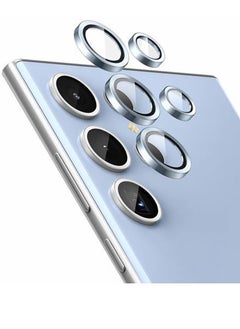 For Samsung Galaxy S22 Ultra Camera Protector Lens With Clear Tempered Glass Camera - Sira Blue