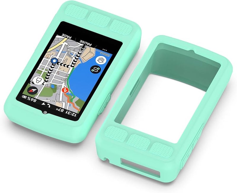 Black Silicone Protective Case Cover For Wahoo ELEMNT Bike Computer Navigation - Image 4