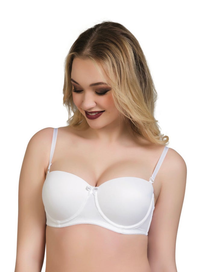 Vienna Lingerie Vienna Elite 58 P - Women's Padded Push-Up Half Cup Bra - Image 2