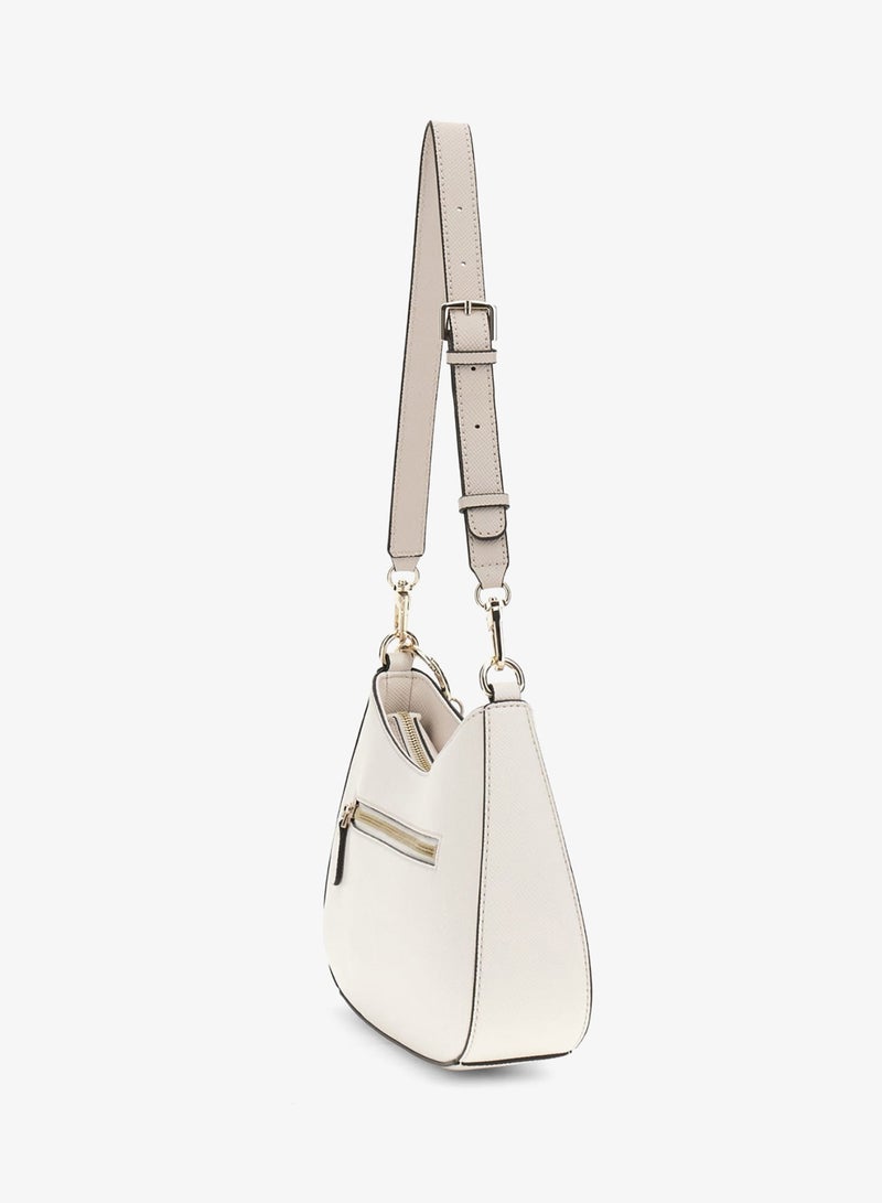 GUESS Noelle II Top Zip Shoulder Bag - Image 5