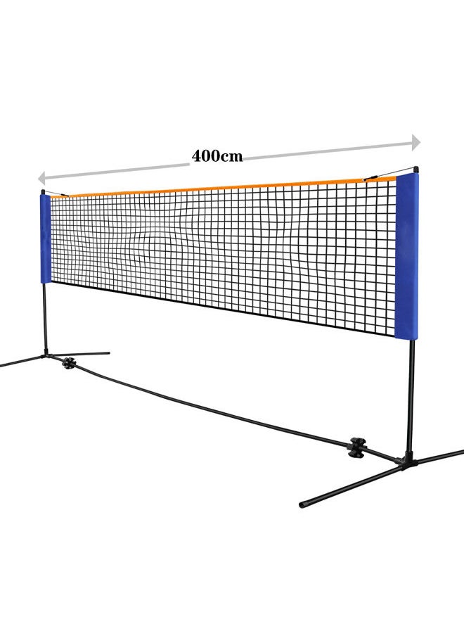 Generic - Tennis Badminton Net Set with Stand/Frame Carry Bag Portable Height Adjustable Outdoor Badminton Net Set - Image 1
