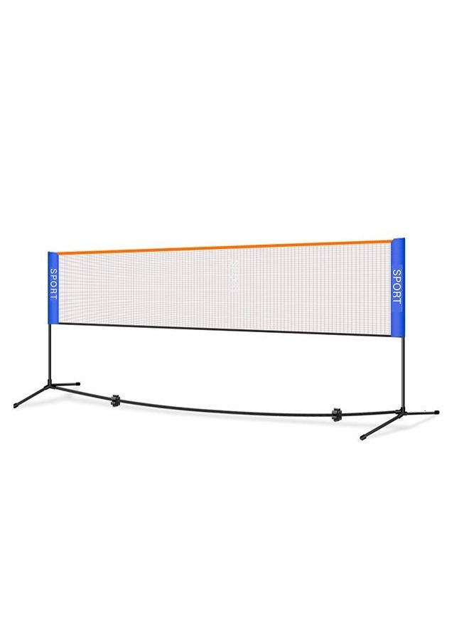 Generic - Tennis Badminton Net Set with Stand/Frame Carry Bag Portable Height Adjustable Outdoor Badminton Net Set - Image 1