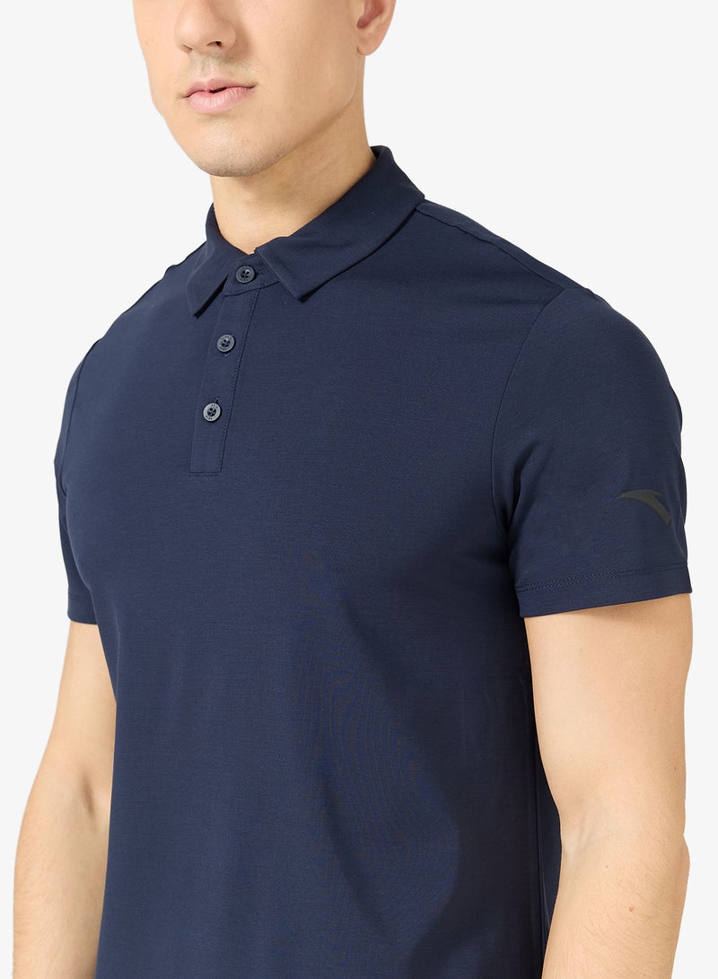 انتا تي شيرت قصير أزرق - Image 3