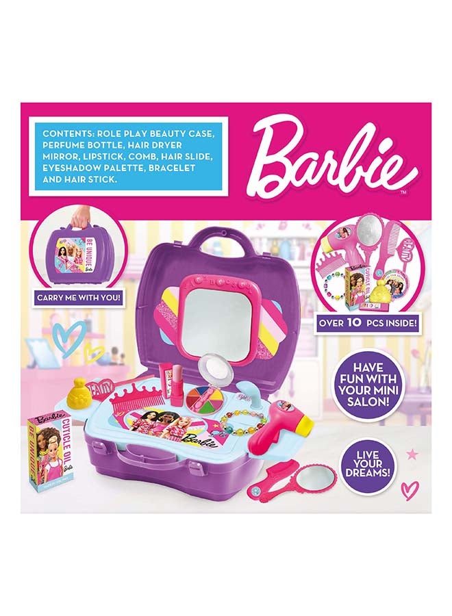 Barbie Hair & Beauty Station playset - 6-pack or 10-piece set with hair and beauty-related accessories - Image 2