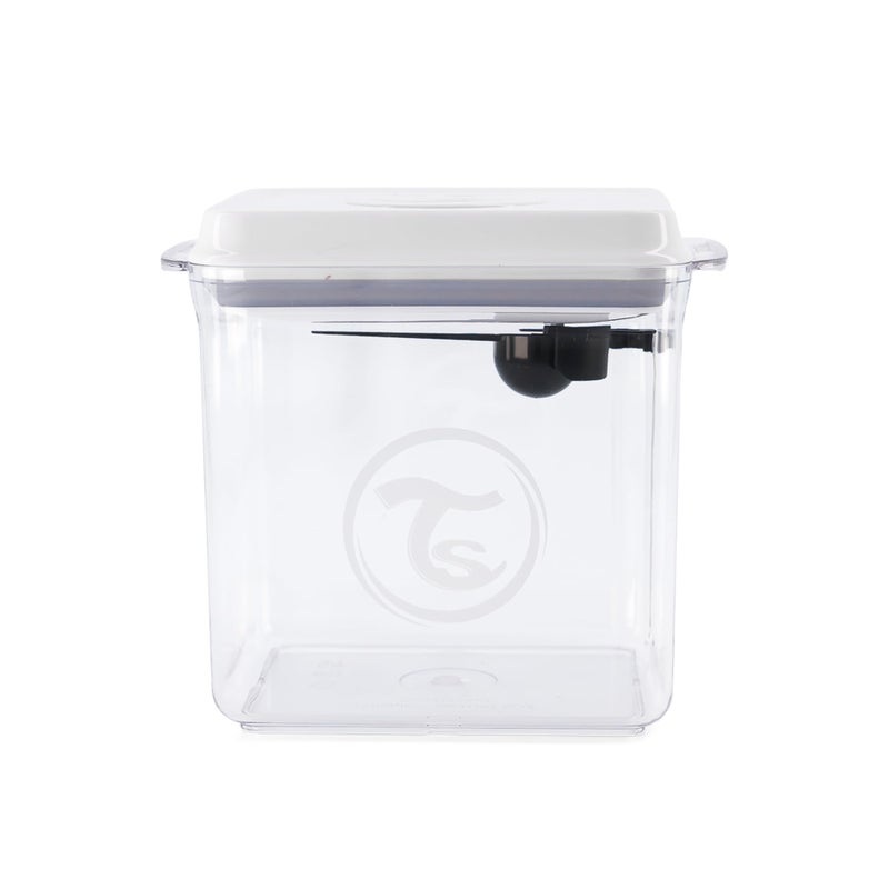 TWISTSHAKE TWISTSHAKE Formula Container 1700ml Formula Dispenser with Scoop and Scraper Milk Powder Container with Lids BPAFree Airtight Formula Storage Container Transparent