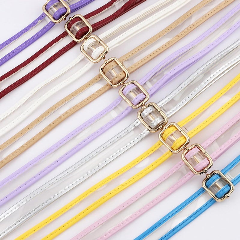 Shoulder Belt PVC Fashionable Bag Handle Long Strap Practical Handle Comfortable for Replacement Bag Length - Image 4