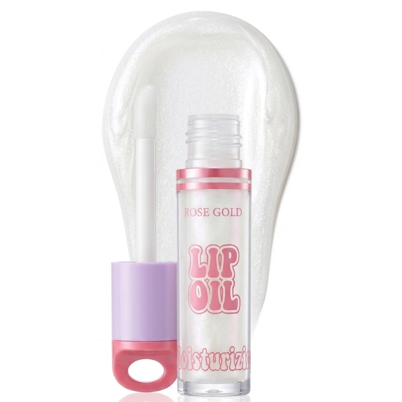 Lip OIL,Moisturizing & Hydrating Lip Plumper for Women, Long Lasting Shimmer Lip Oil, Lightweight Formula for Lipgloss Color Beauty Makeup Gift for Women