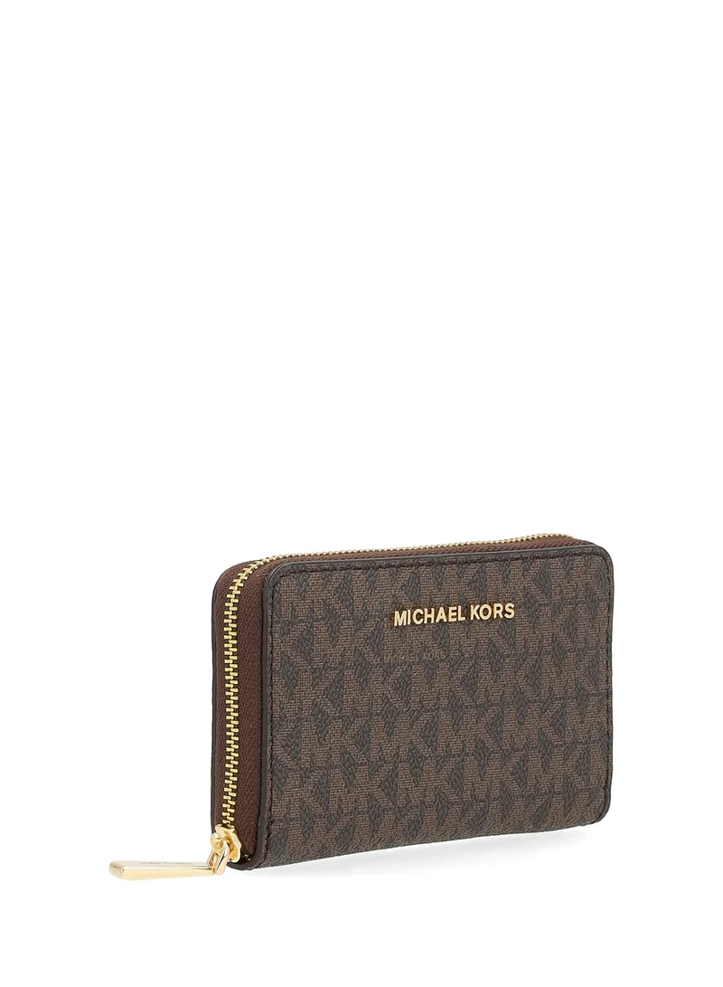 Michael Kors Jet Set small monogram wallet