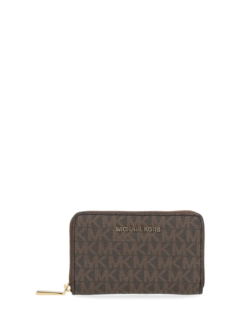 Michael Kors Jet Set small monogram wallet