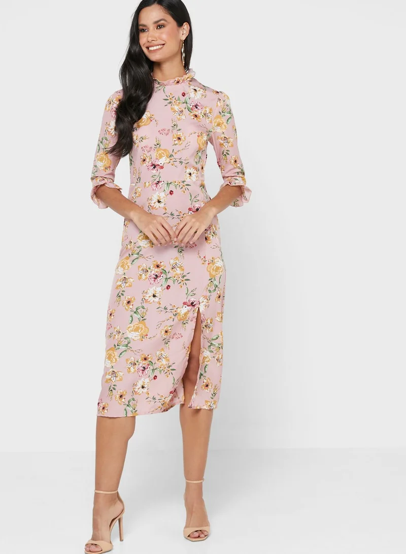 ELLA Floral Print Dress