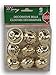 Christmas House Christmas House Decorative Miniature Gold Jingle Bells - 9 Count  - Image 2