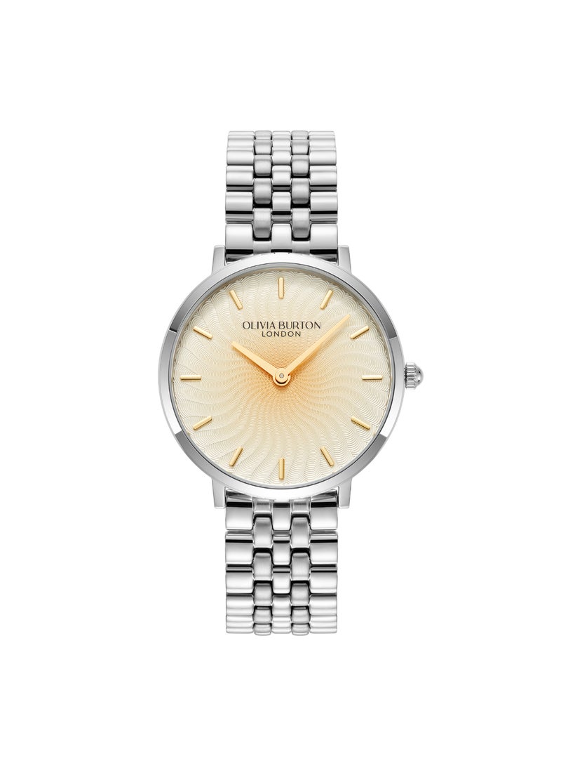 OLIVIA BURTON ROUND ANALOG WOMEN'S LIGHT GOLD CASE WATCH - 24000141 - Image 1