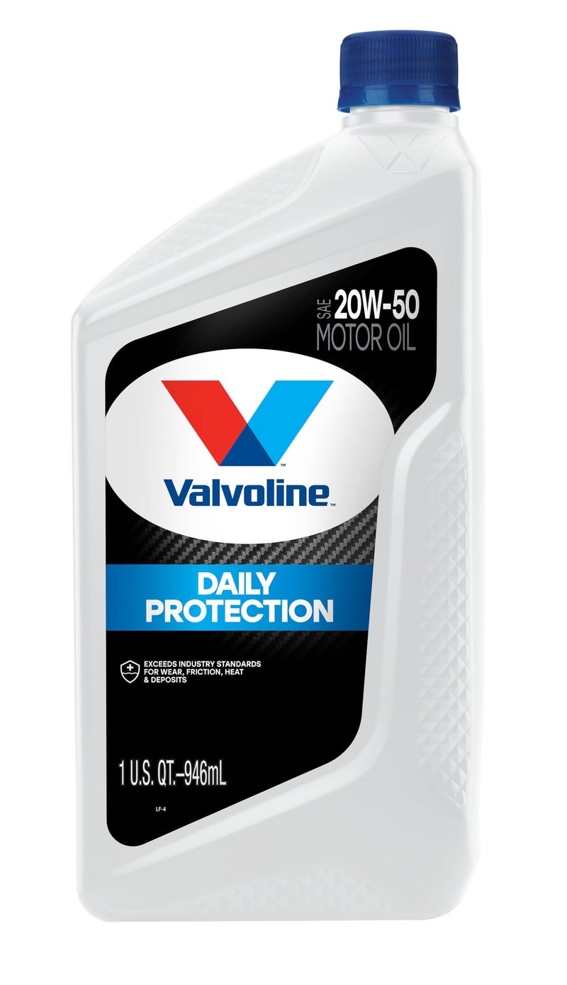 Valvoline Daily Protection 20W-50 ConventionalMotor Oil 1 Quart - Image 1