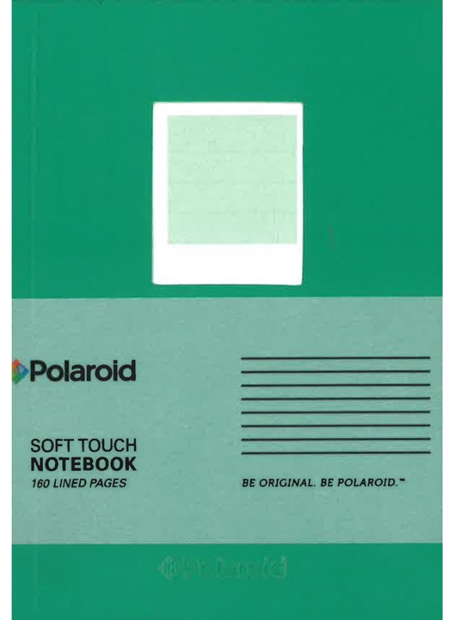 Polaroid Soft Touch Small Notebook Turquoise  - Image 1