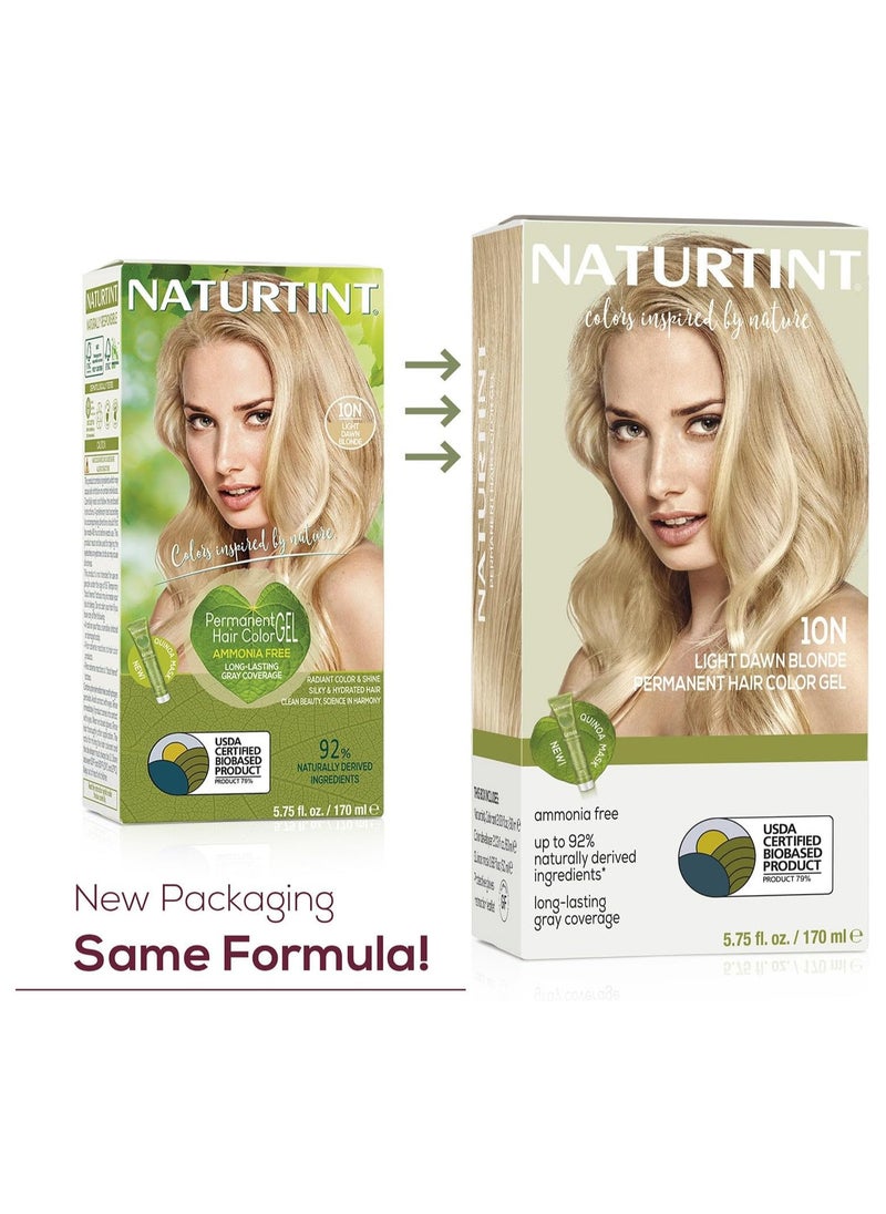 NATURTINT NATURTINT HAIR COLOR,10N,LT DAWN BL, 5.28 FZ  - Image 2