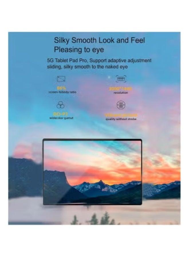 X - Prime X-Prime A15 Max 10.1″ HD Android 13 Tablet with 8GB RAM and 256GB ROM, Dual SIM 5G & WiFi for Ultra-Fast Connectivity, Slim and Stylish Gold Finish, Includes Keyboard & Mouse for Enhanced Productivity, Dual Camera Setup Perfect for Video Calls, Google Meet & Zoom Ready for Seamless Online Meetings - Image 5