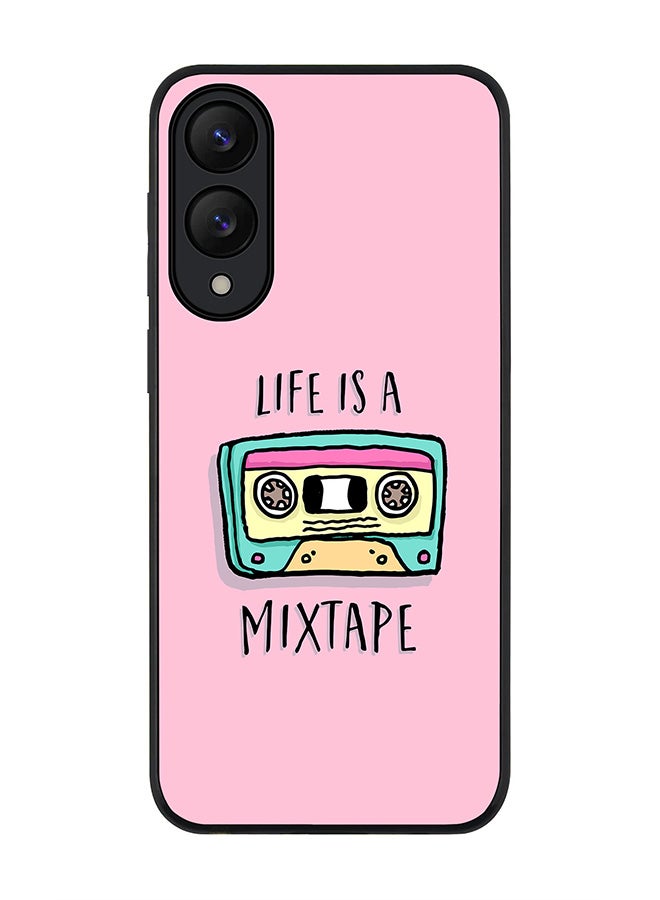 Stylizedd For Samsung Galaxy S25 Edge Case,Slim fit Camera Protection, Shockproof Thin Phone cover  - Life is a mixtape