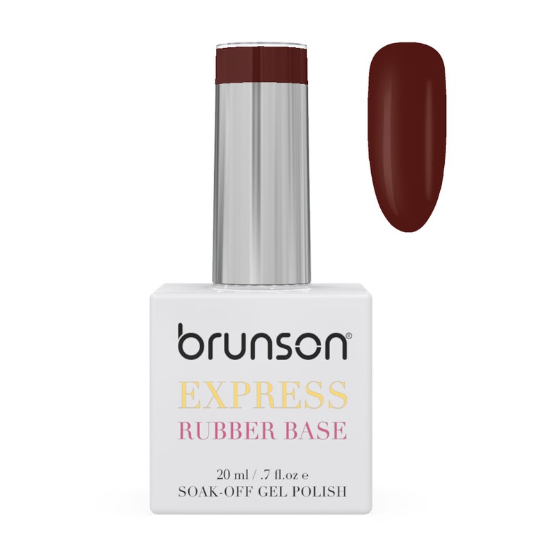 brunson TPO free Rubber Base Gel polish 20ml Soak Off Base Coat for Nail Strengthening Long Lasting Gel Polish Base for Chip Free Shine Brittle Nails UV Rubber base Russian manicure Non Yellowing salon manicure - Image 1