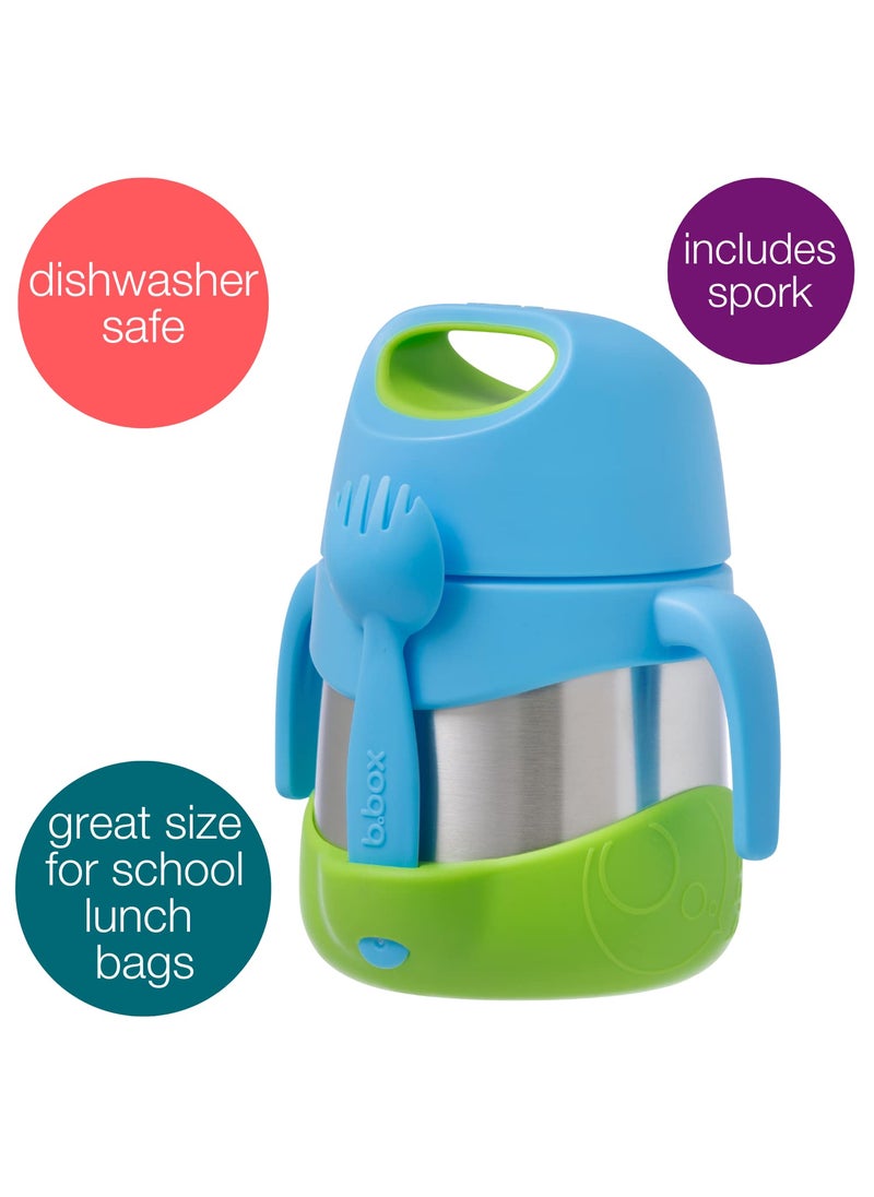 b.box b.box Insulated Food Jar 335ml- Ocean Breeze Blue Green(430)  - Image 4