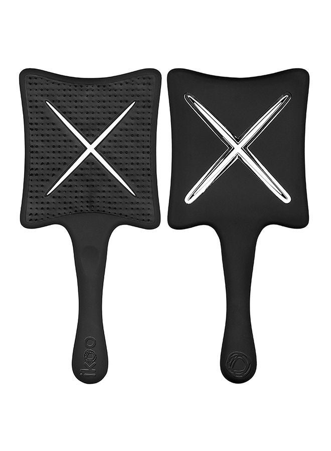 NIBEMINENT Detangling Paddle X Hair Brush Beluga Black