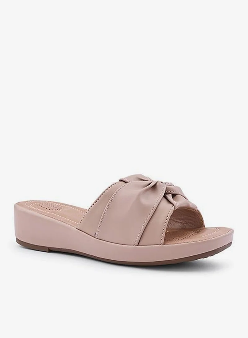 أيقون صنادل سهلة الارتداء مزينة بالكريستال