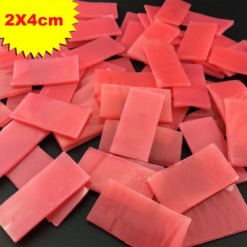 BinarySky 30pcs Glue Clay Diamond Art Wax Diamond for DIY Diamonds Art Paintin, 2x4cm Red - Image 2