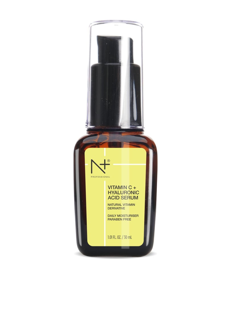 N Plus Professional N Plus Vitamin C 20%, Hyaluronic Acid Face Serum, Brighten, Hydrate, and Rejuvenate for a Youthful Glow - Image 2
