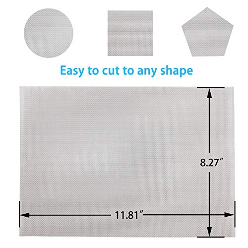 SOTEE 4 Pack - 304 Stainless Steel Woven Wire Mesh Screen, Air Vent Mesh, 11.8“ X 8.27“（300 x 210mm) 1mm Hole 20 Mesh, DIY Project, Easy to Cut and Resistant to Rust - Image 2