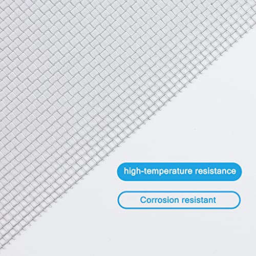 SOTEE 4 Pack - 304 Stainless Steel Woven Wire Mesh Screen, Air Vent Mesh, 11.8“ X 8.27“（300 x 210mm) 1mm Hole 20 Mesh, DIY Project, Easy to Cut and Resistant to Rust - Image 5