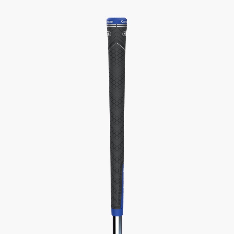 Super Stroke قبضات مضرب الجولف SuperStroke REVL Player Standard، .60 دائري، تحكم في جميع الأحوال الجوية وأداء طويل الأمد في تصميم متين وعالي الجر، رمادي/أزرق - Image 3