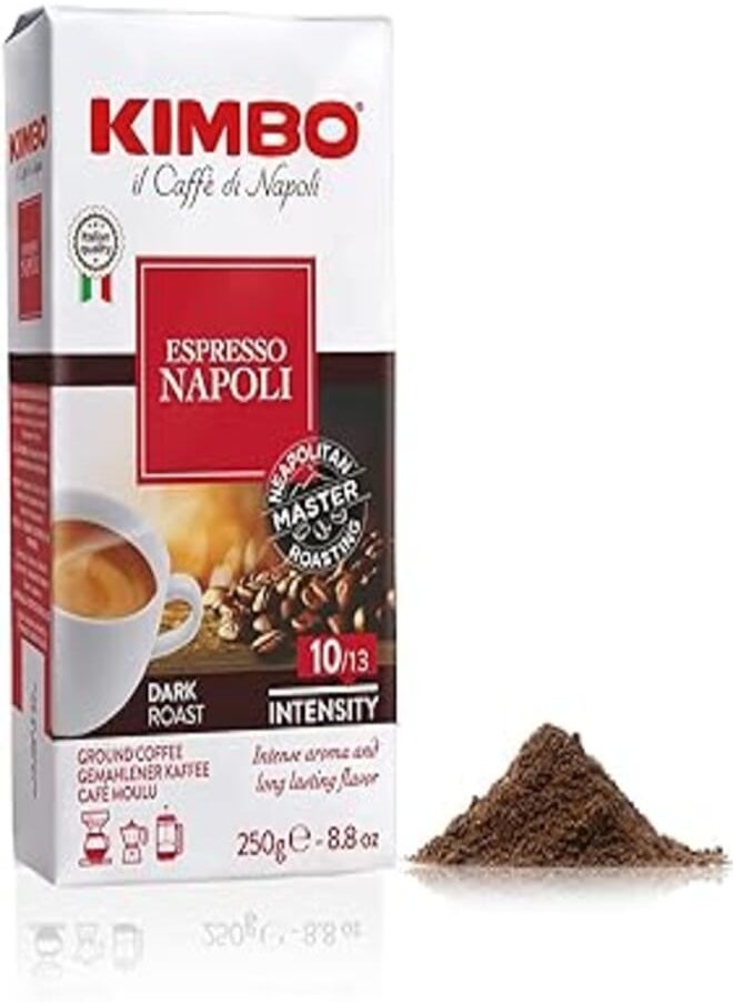 KIMBO - Kimbo Napoletano Ground Espresso - 8.8oz. Pack - Image 1