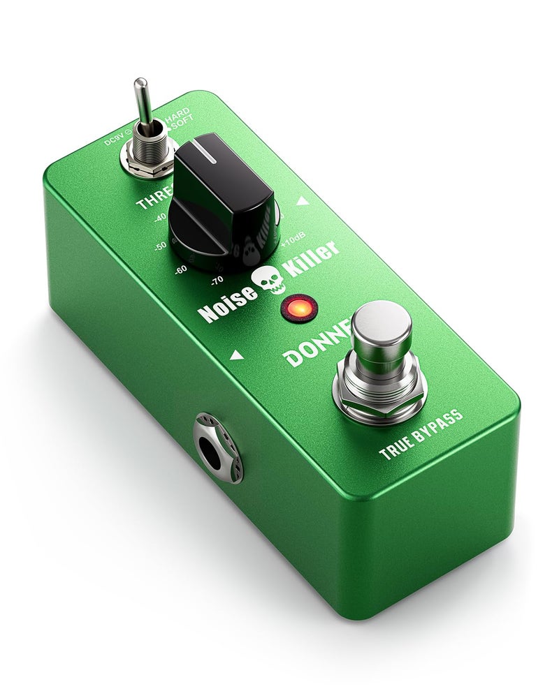 Donner Noise Gate Pedal, Noise Killer Guitar Pedal Noise Suppressor Effect 2 Modes for Electric Guitar and Bass True Bypass - Image 1