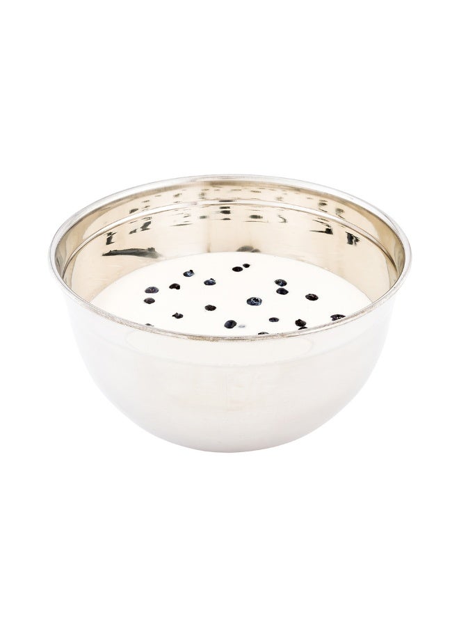 Restaurantware Met Lux 6 Quart Metal Mixing Bowls, 1 German Deep Flour Bowl - Corrosion-Resistant, Dishwasher-Safe, Stainless Steel Metal Prep Bowl, Durable, For Baking And Cooking - Image 2