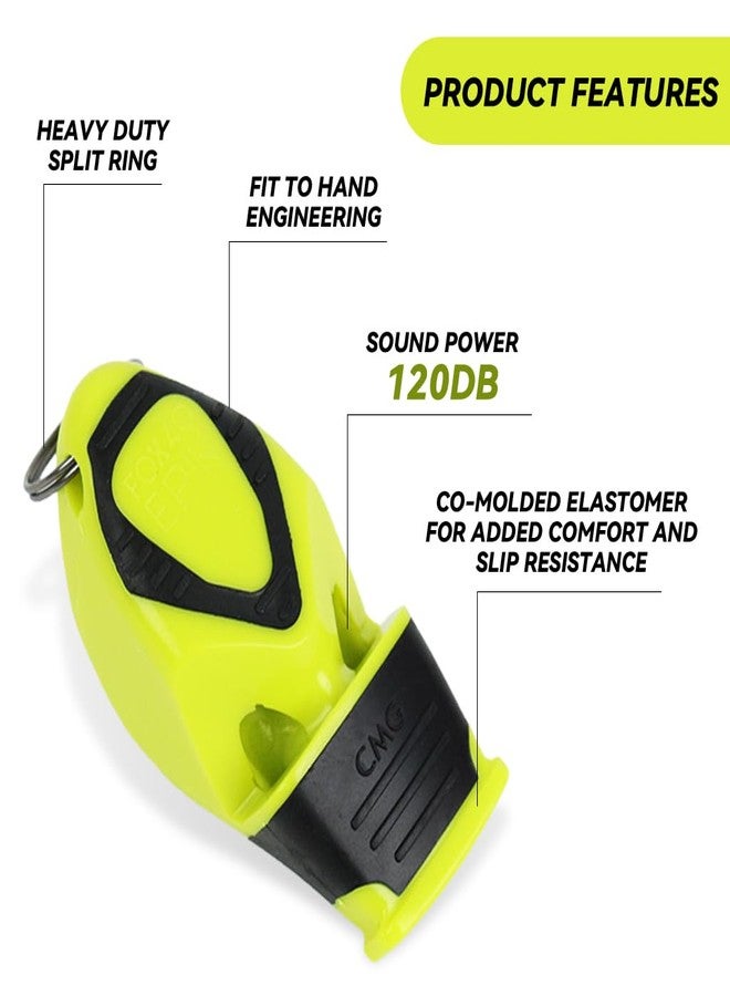 برو بيروس صافرة بروبيروس® لمدربي الرياضة، صافرات رياضية مع حبل، صافرة عالية النبرة، صافرة للمدرب، مدرب كرة القدم، حكم الملاكمة، مدرس التربية البدنية، للمنافسات الرياضية (أخضر) - Image 4