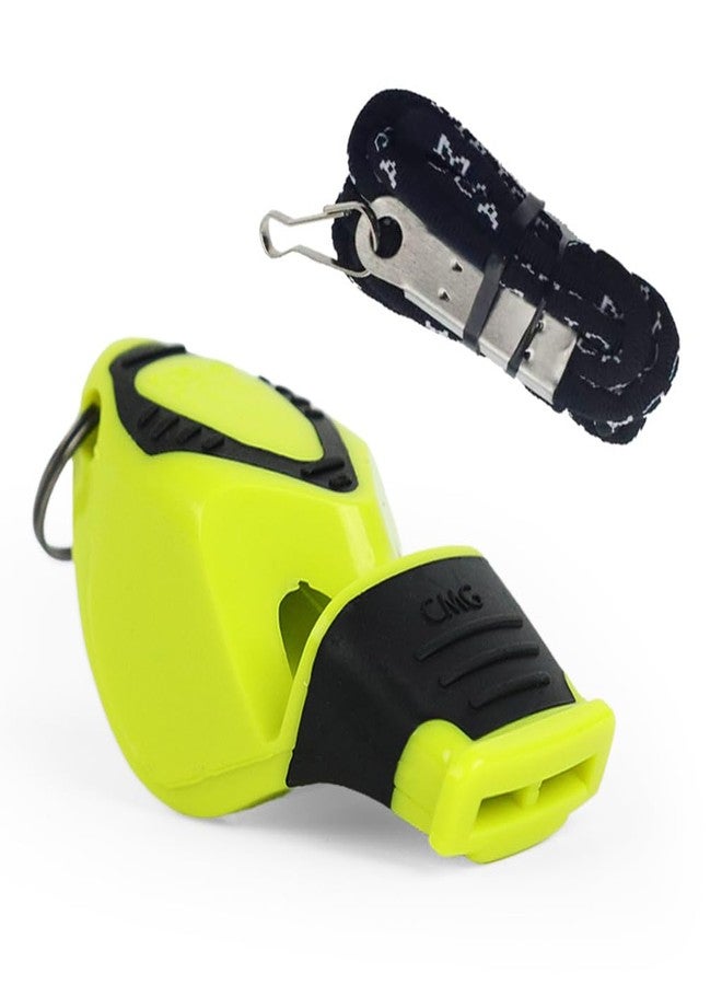 برو بيروس صافرة بروبيروس® لمدربي الرياضة، صافرات رياضية مع حبل، صافرة عالية النبرة، صافرة للمدرب، مدرب كرة القدم، حكم الملاكمة، مدرس التربية البدنية، للمنافسات الرياضية (أخضر) - Image 1