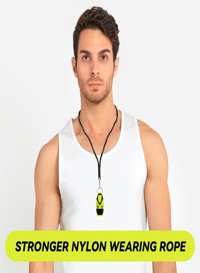 برو بيروس صافرة بروبيروس® لمدربي الرياضة، صافرات رياضية مع حبل، صافرة عالية النبرة، صافرة للمدرب، مدرب كرة القدم، حكم الملاكمة، مدرس التربية البدنية، للمنافسات الرياضية (أخضر) - Image 5