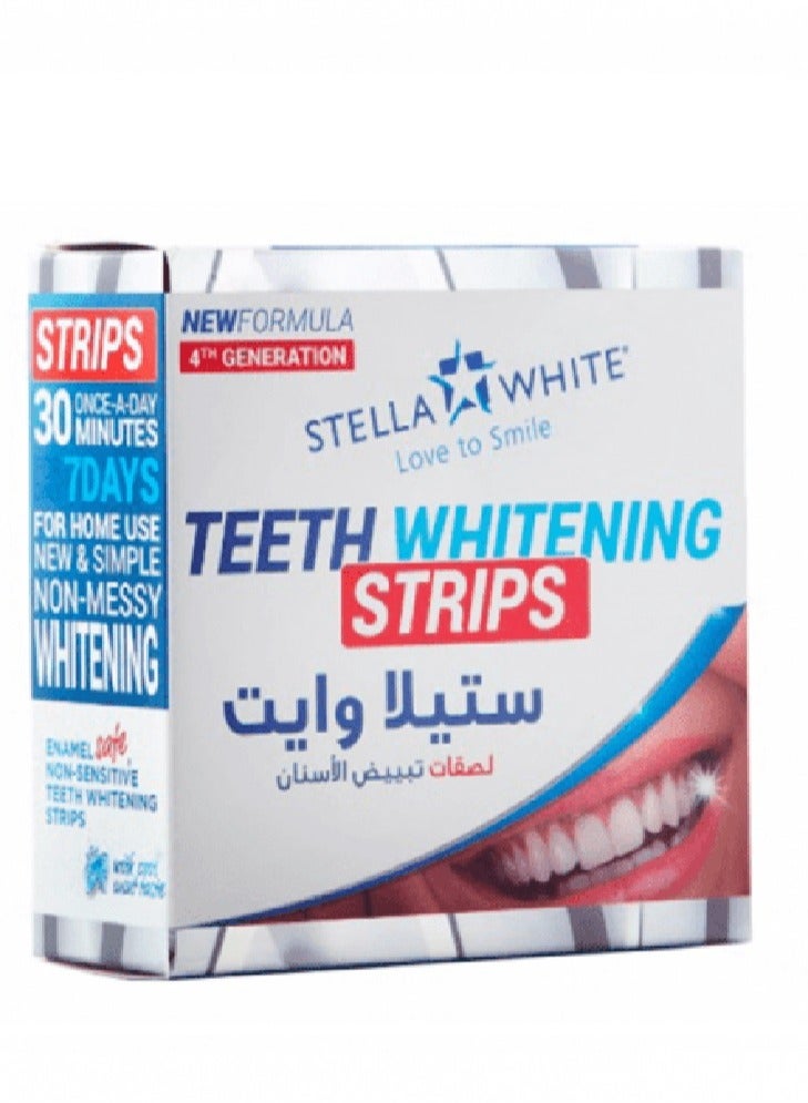 ستيلا وايت لصقات تبييض الأسنان- 28 لصقة - Image 1