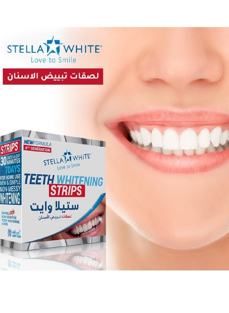 ستيلا وايت لصقات تبييض الأسنان- 28 لصقة - Image 3