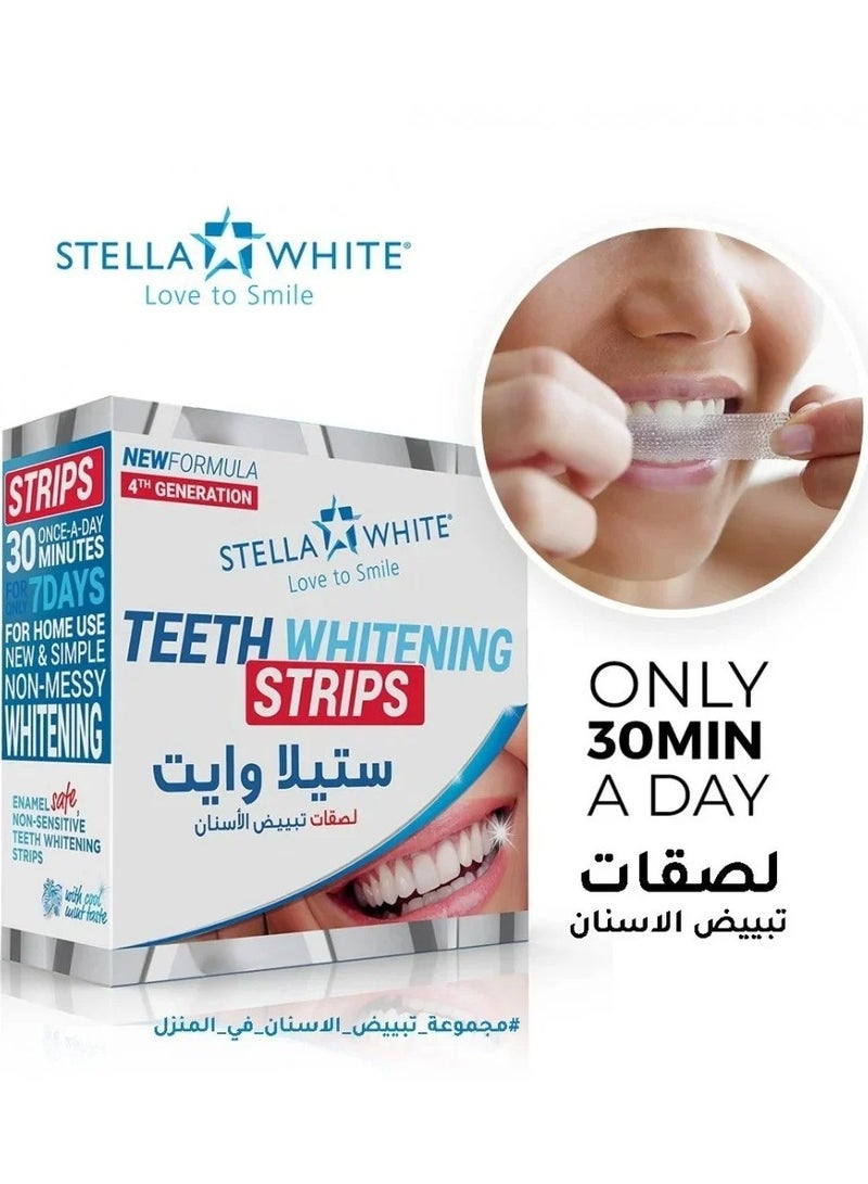 ستيلا وايت لصقات تبييض الأسنان- 28 لصقة - Image 5