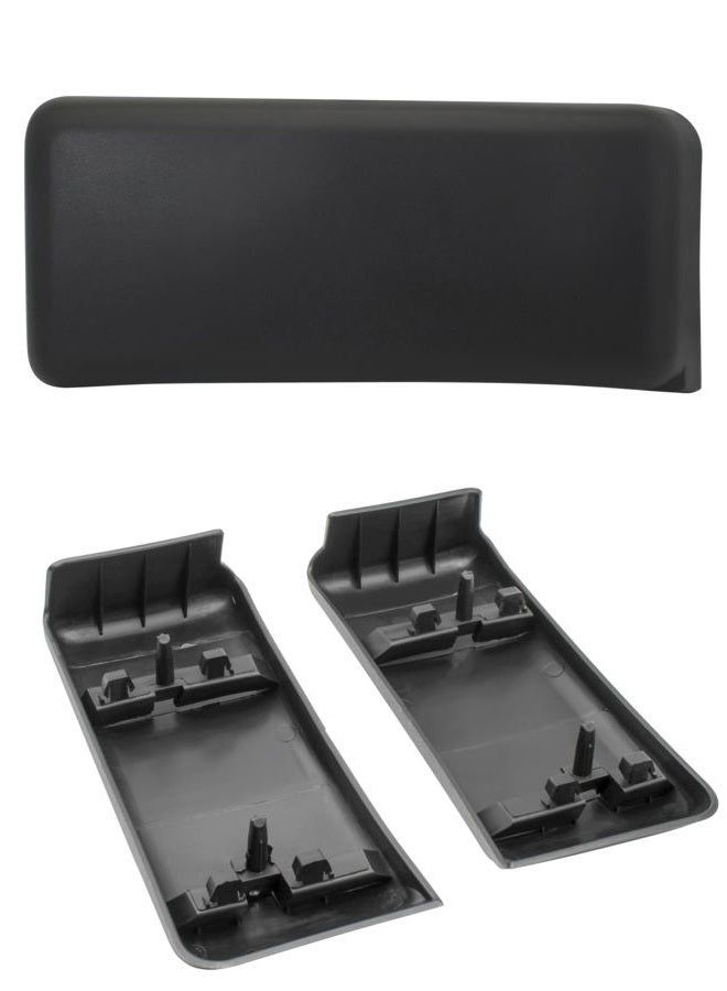 KEWISAUTO Front Bumper Guards Pads for Ford F-150, Black Bumper Inserts Cover Caps Left & Right Side for Ford F150 2009-2014 Accessories (2PCS) - Image 4
