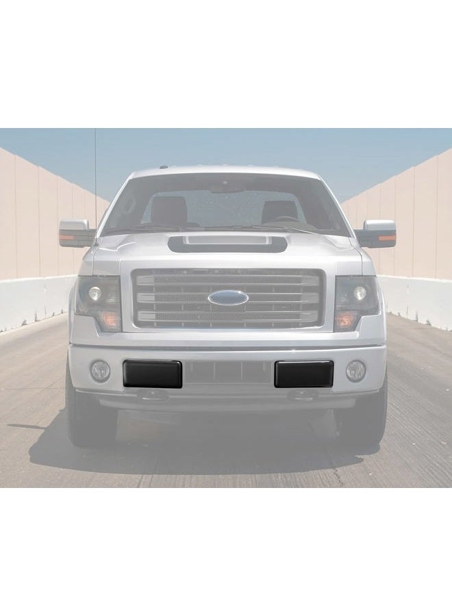 KEWISAUTO Front Bumper Guards Pads for Ford F-150, Black Bumper Inserts Cover Caps Left & Right Side for Ford F150 2009-2014 Accessories (2PCS) - Image 2
