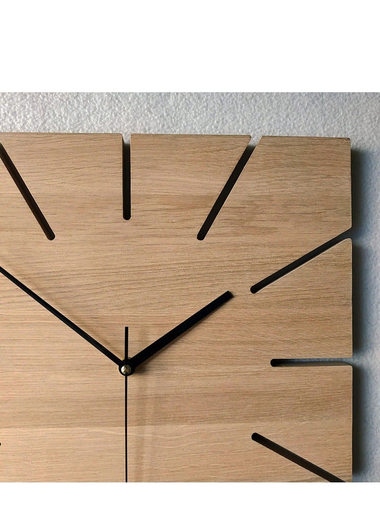 هوم جاليري ساعة حائط مربعة كبيرة - Image 3