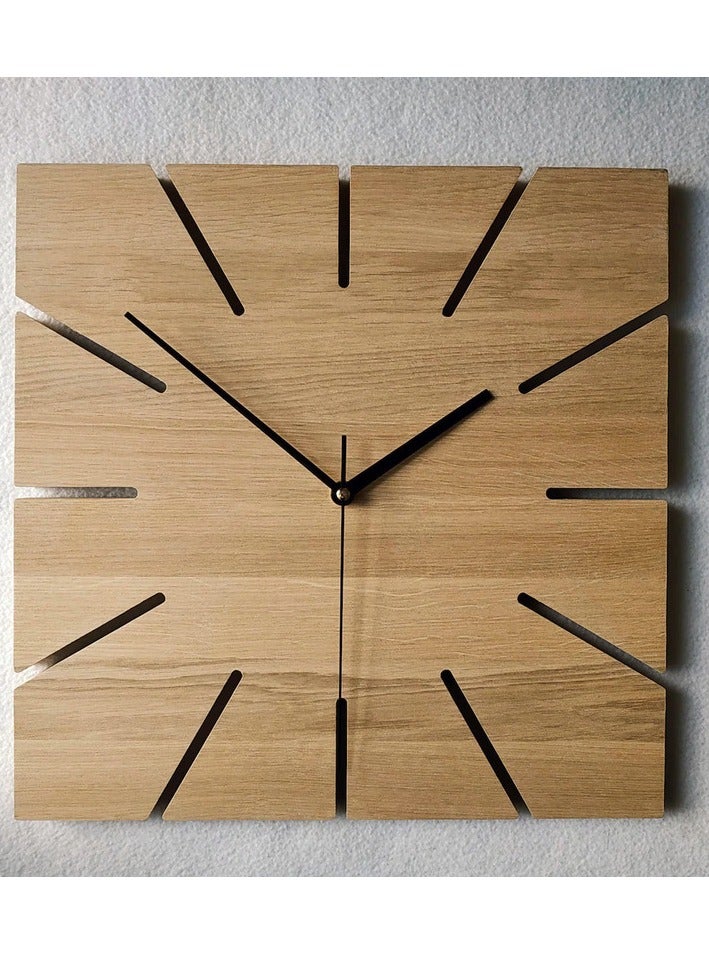 هوم جاليري ساعة حائط مربعة كبيرة - Image 2