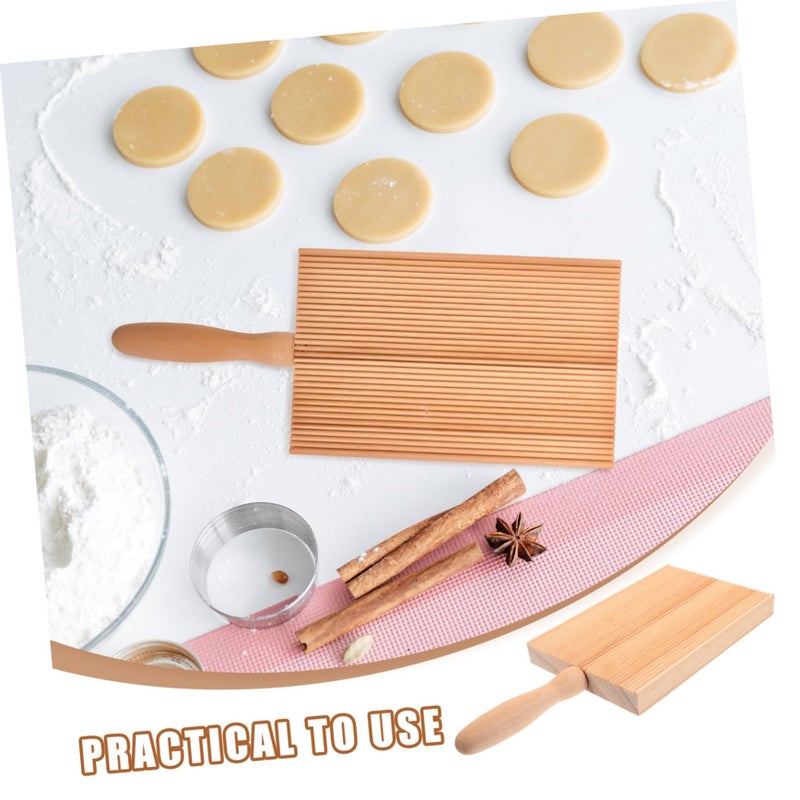Zerodeko Rolling Gnocchi Paddle Pasta Maker With Vegetable Noodle Board Tool - Image 5
