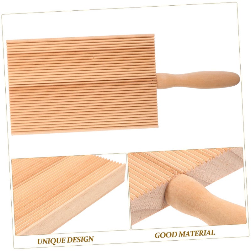 Zerodeko Rolling Gnocchi Paddle Pasta Maker With Vegetable Noodle Board Tool - Image 4