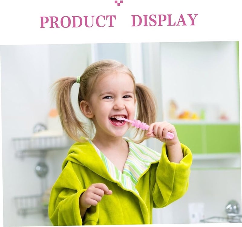 Cartoon Rabbit Toothbrush Set 3Pcs Soft Bristles For Kids Oral Care - Image 4