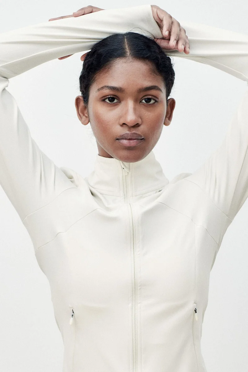 H&M Zip-through sports jacket in SoftMove™