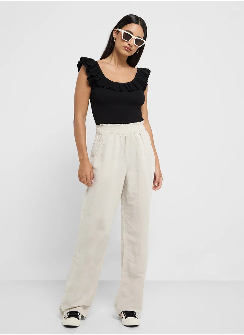 ريبلز مع نمشي LADIES LINEN TROUSER