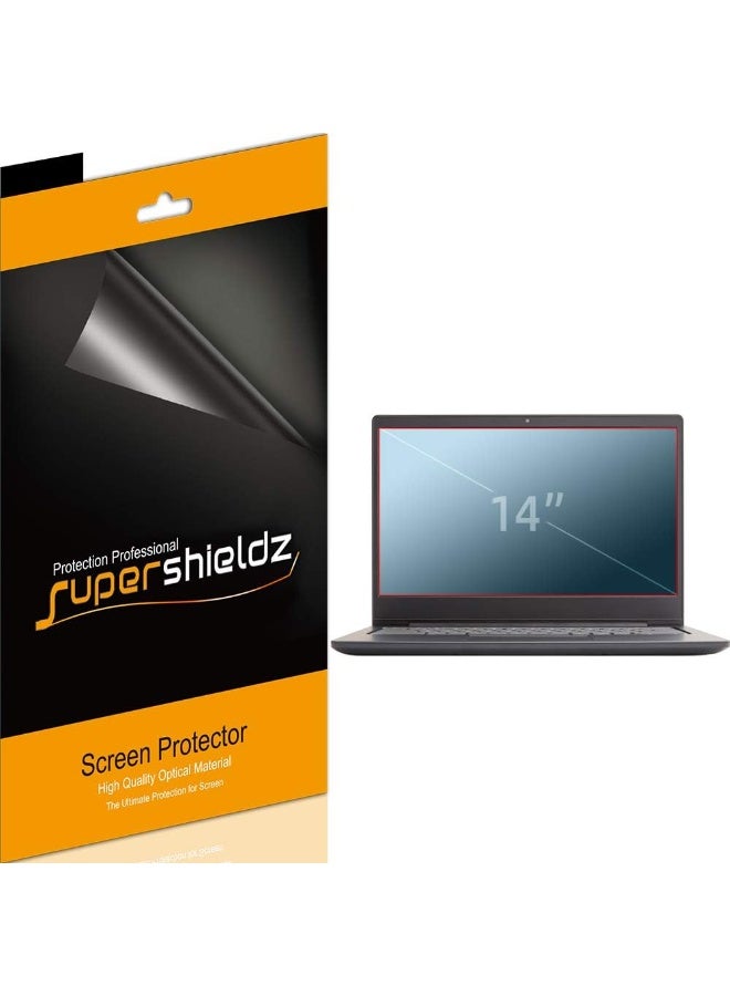 Supershieldz (3 عبوات) واقي شاشة سوبر شيلدز لجهاز HP بافيليون 14، HP كروم بوك 14، HP ستريم 14، آيسر كروم بوك 14، آيسر أسباير 14، وآسوس فيفو بوك 14 (14 بوصة)، واقي شاشة عالي الوضوح شفاف (PET) - Image 1